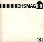 DUNDEE HIGH SCHOOL MAGAZINE, No. 164 – 1981