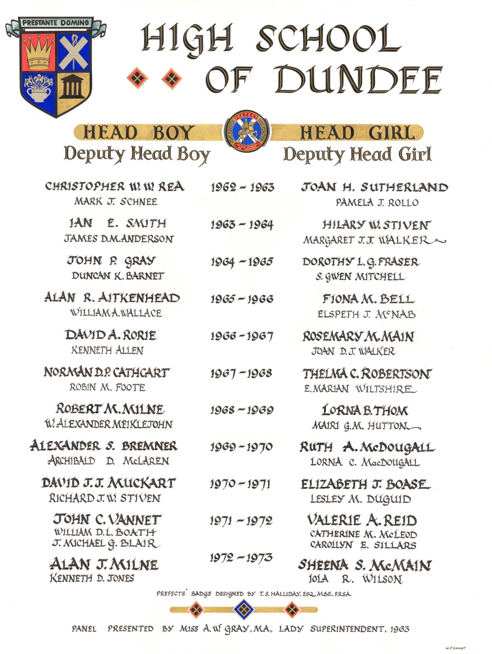 Head Boys & Head Girls