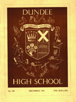 DUNDEE HIGH SCHOOL MAGAZINE, No. 109 DECEMBER 1950
