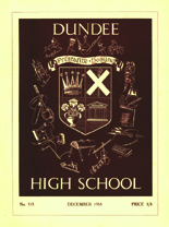DUNDEE HIGH SCHOOL MAGAZINE, No. 115 DECEMBER 1953