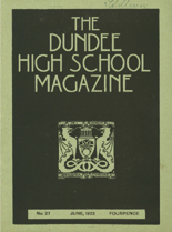 DUNDEE HIGH SCHOOL MAGAZINE, No. 27 JUNE 1923