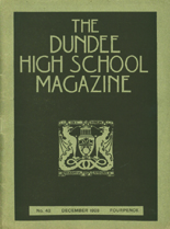 DUNDEE HIGH SCHOOL MAGAZINE, No. 43 DECEMBER 1928